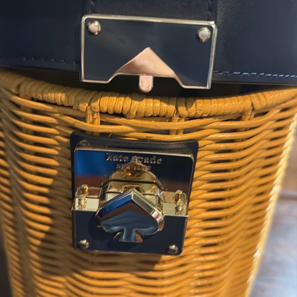 KATE SPADE Rumi Wicker Crossbody Bag - Picture 7 of 12